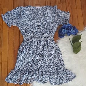 Pink Lily Navy Dress